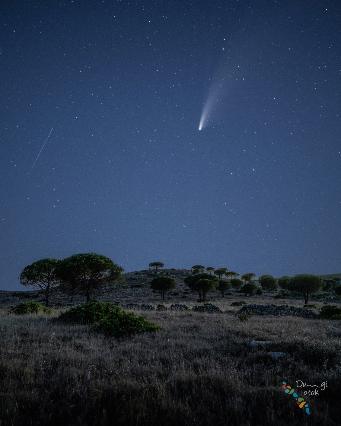Über Die Insel Dugi otok, Lange Insel, Kroatien